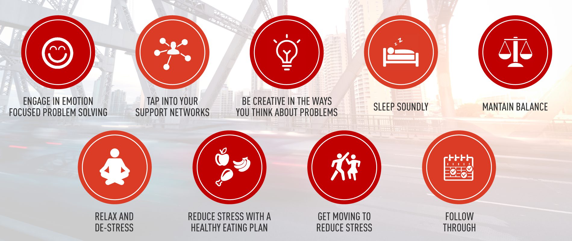 nine activities to help with stress and fatigue
